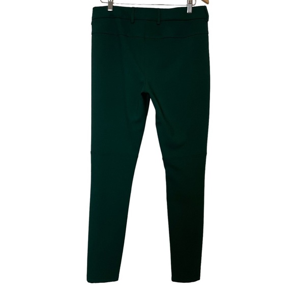 FILIPPA K NWT Pants Slim Tailored Ankle Zip Trousers Forest Green Designer sz L - Picture 3 of 14